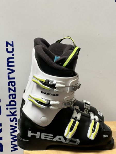 juniorské sjezdové boty Head 23,5 cm